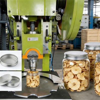 สายการผลิตฝาเกลียวแอปเปิ้ลแห้ง