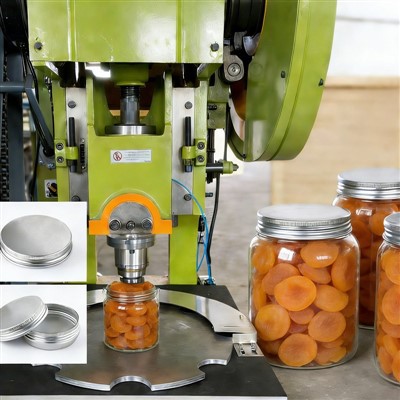 สายการผลิตหมวกเกลียวแอปริคอทแห้ง