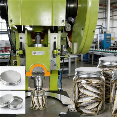 สายการผลิตฝาเกลียวปลาแห้ง